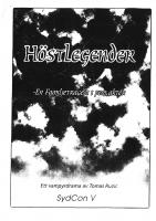 Front page for Höstlegender