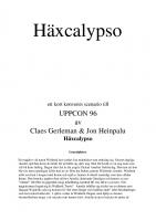 Front page for Häxcalypso