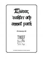 Front page for Thief