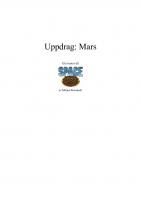 Front page for Uppdrag: Mars