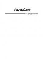 Front page for Paradiset