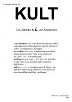 Omslag till Kult (BSK 1996)