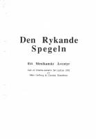 Front page for Den rykande spegeln