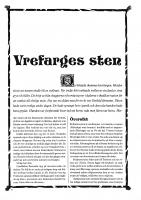 Front page for Vrefarges sten