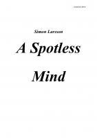Front page for A Spotless Mind