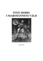 Omslag till Sven Modig i marsmännens våld