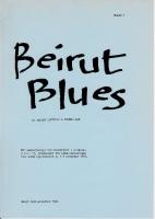 Front page for Beirut Blues