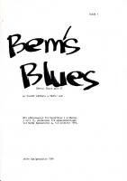 Front page for Bem´s Blues