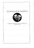 Front page for Gudablod och Gycklarmod